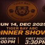 Tiger Bay Dinner Show, December 2025 announcement